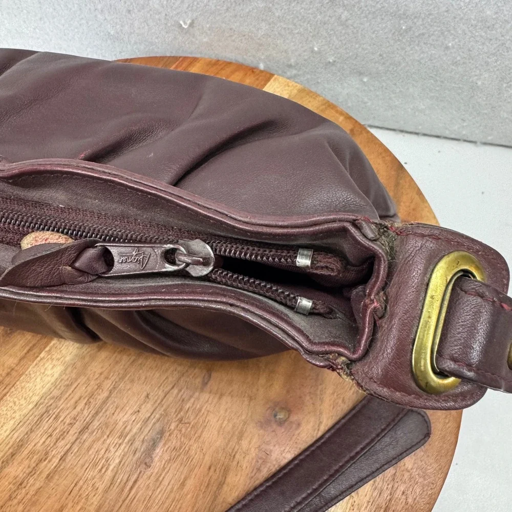 Vintage Etienne Aigner Original‎ Handcrafted Leather Crossbody Bag Purse